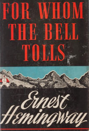 For Whom the Bell Tolls First Print, Later Jacket cover