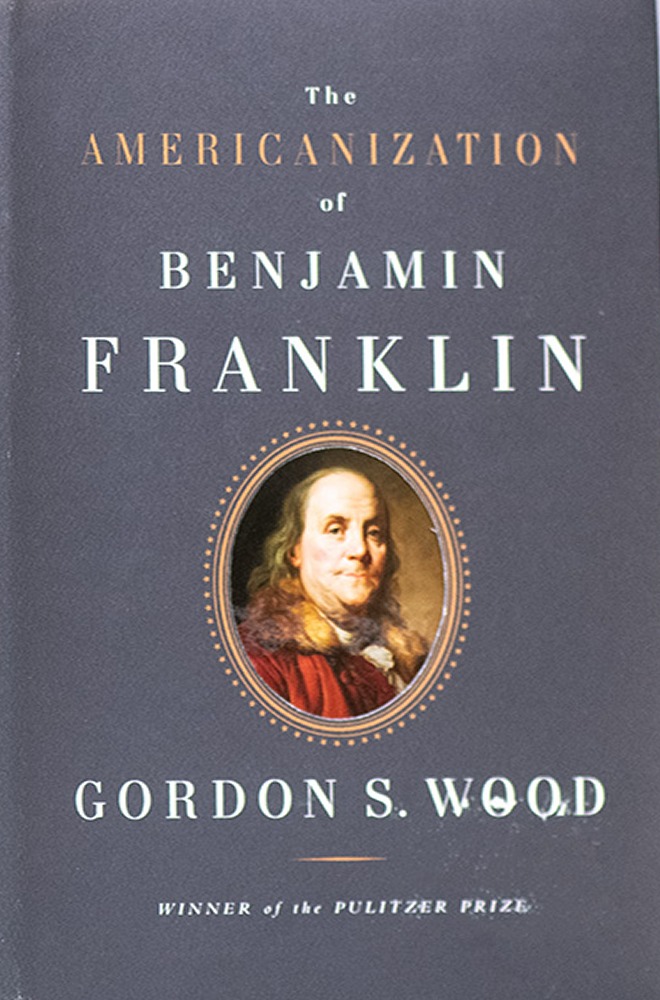 The Americanization Of Benjamin Franklin First edition, first printing cover