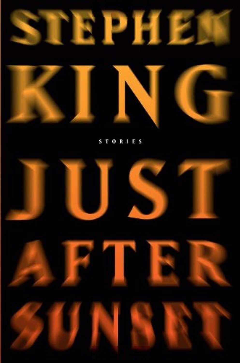 Just After Sunset First edition, first printing cover