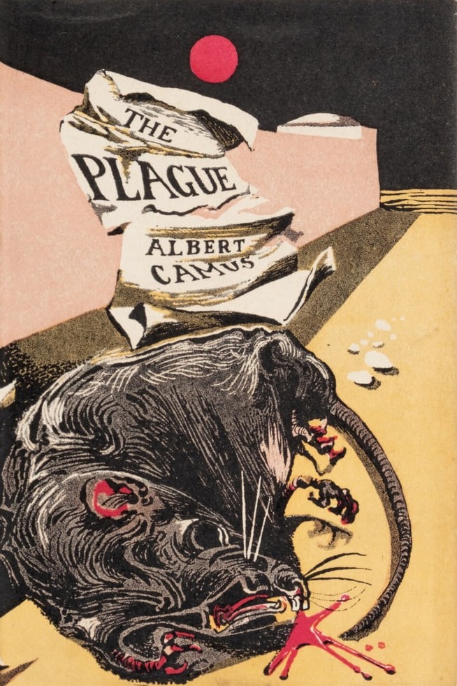 The Plague First UK edition, first impression cover