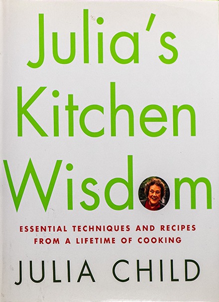 Julia's Kitchen Wisdom First edition, first printing cover