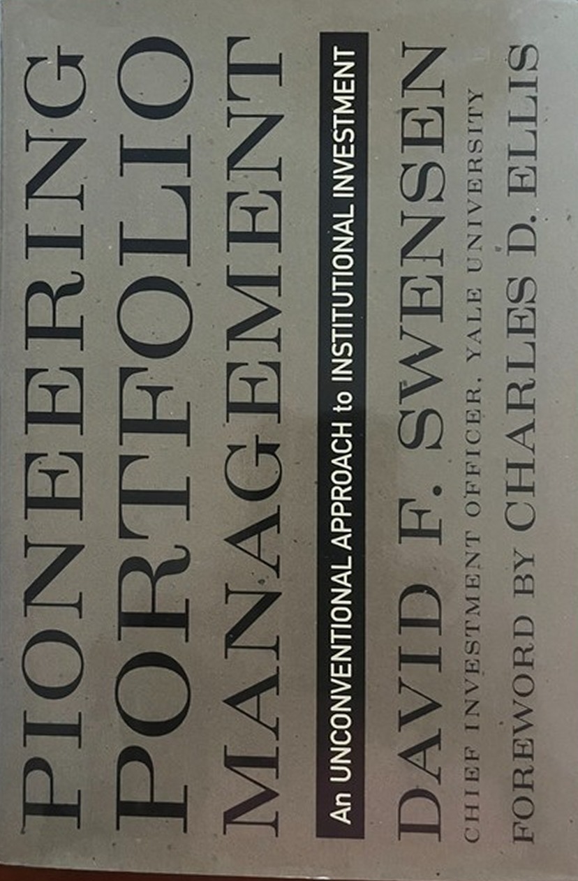 Pioneering Portfolio Management First edition, first printing cover