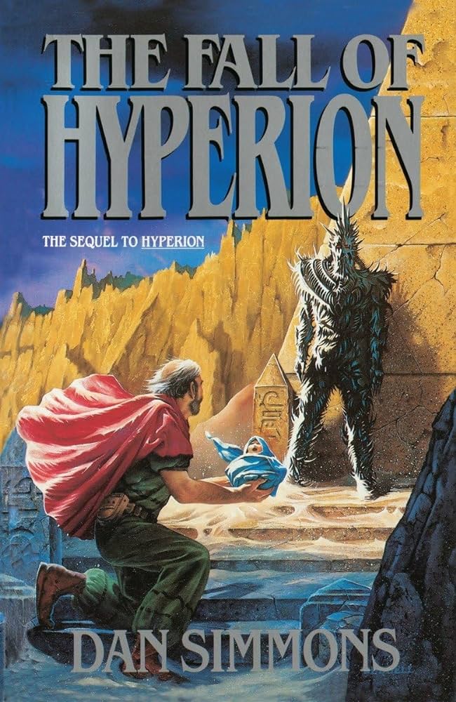 The Fall of Hyperion First print cover