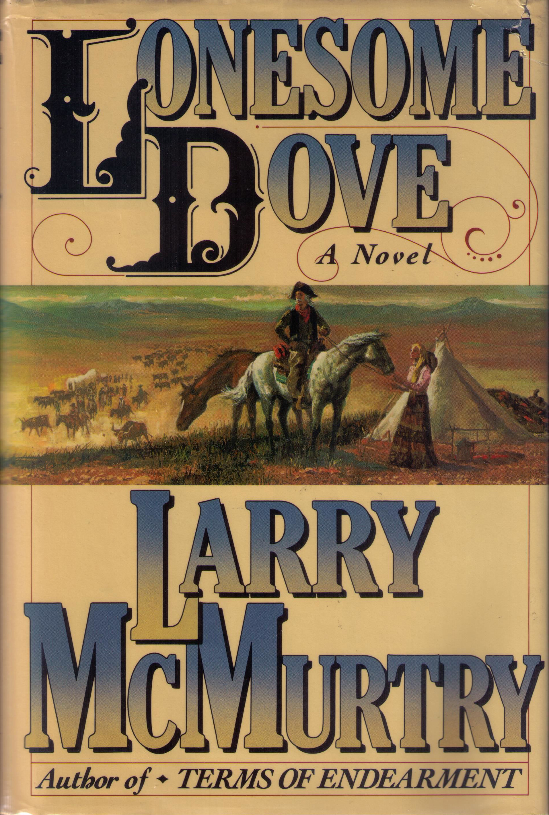 Lonesome Dove First print cover