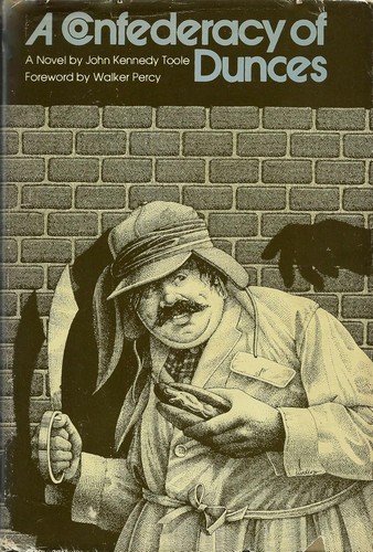 A Confederacy of Dunces first edition, first printing (Louisiana State University Press, 1980) dust jacket
