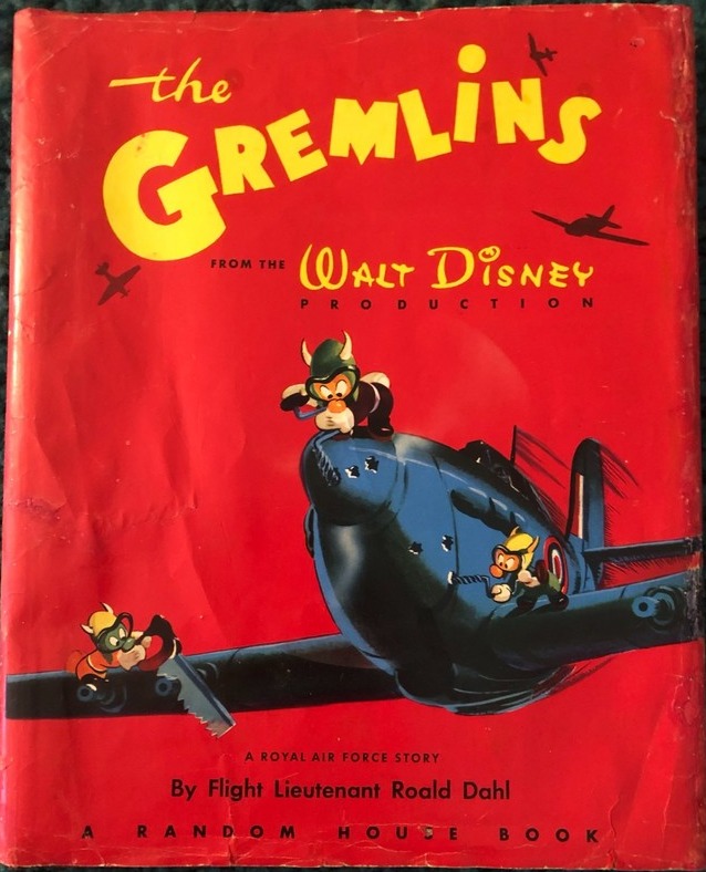 The Gremlins first edition, first printing (US) (Random House, 1943) dust jacket