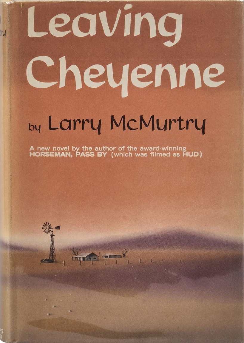 Leaving Cheyenne first edition, first printing (Harper & Row, 1963) dust jacket