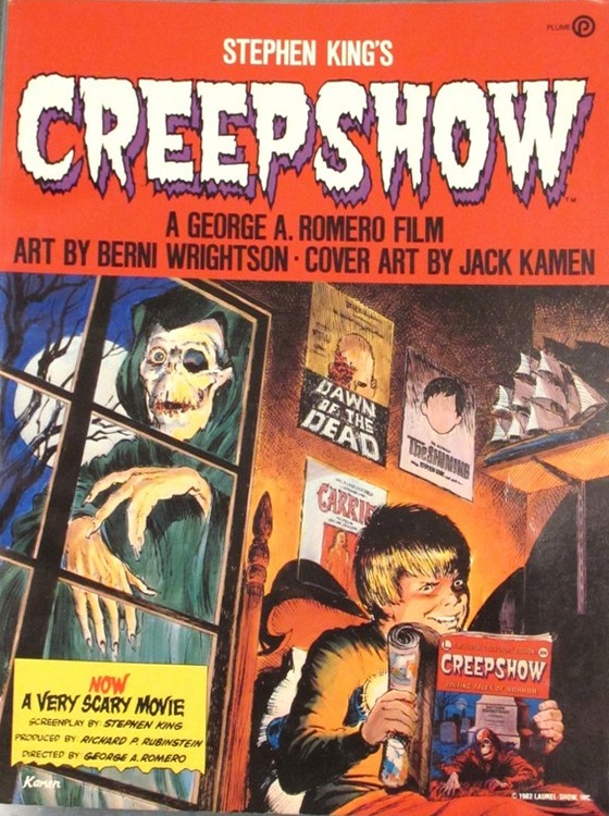 Creepshow first edition, first printing (Plume / New American Library, 1982 · paperback original) dust jacket