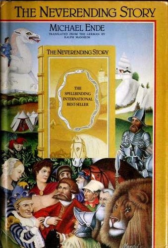 The Neverending Story first US edition, first printing (Doubleday, 1983) dust jacket