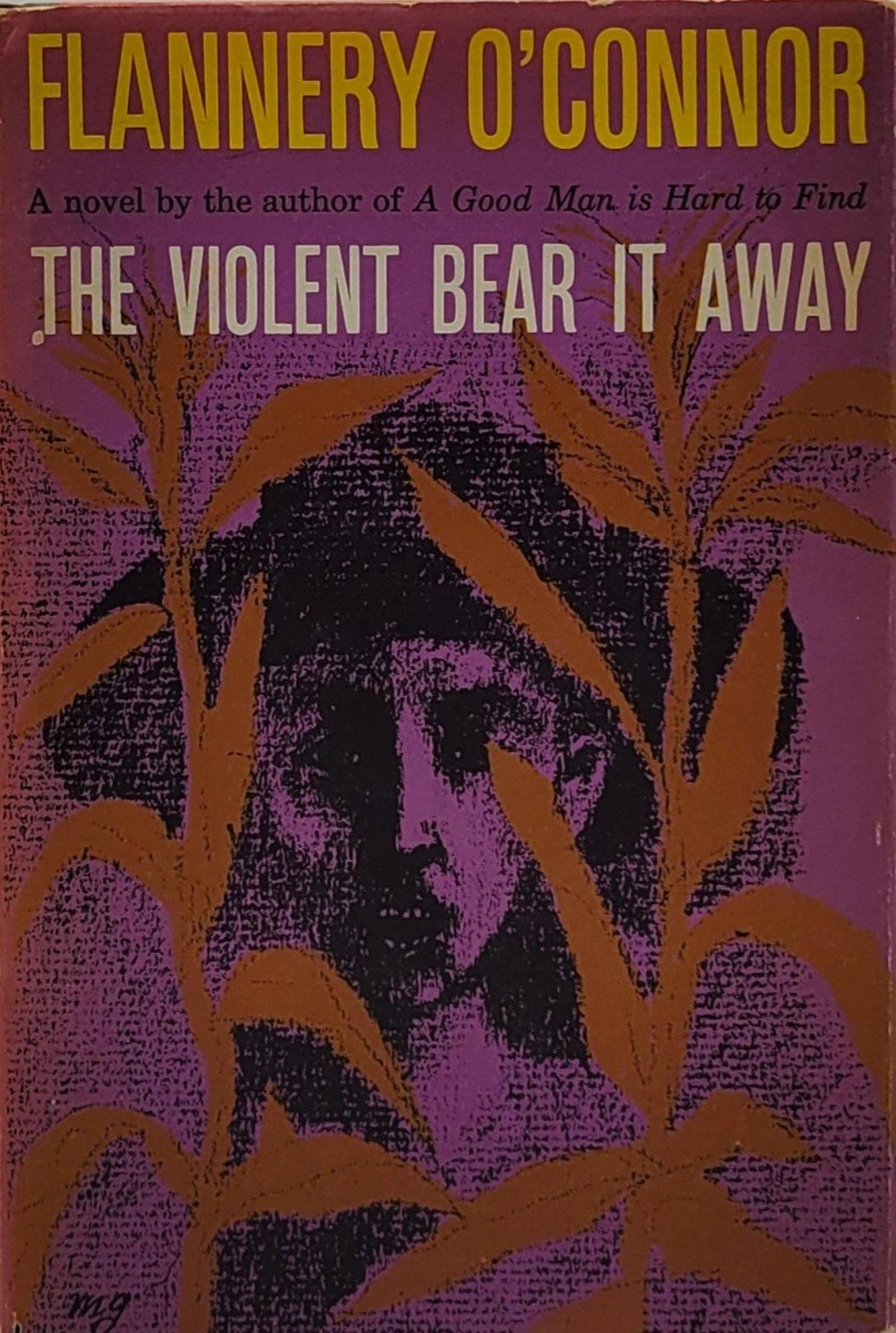 The Violent Bear It Away first edition, first printing (Farrar, Straus and Cudahy, 1960) dust jacket