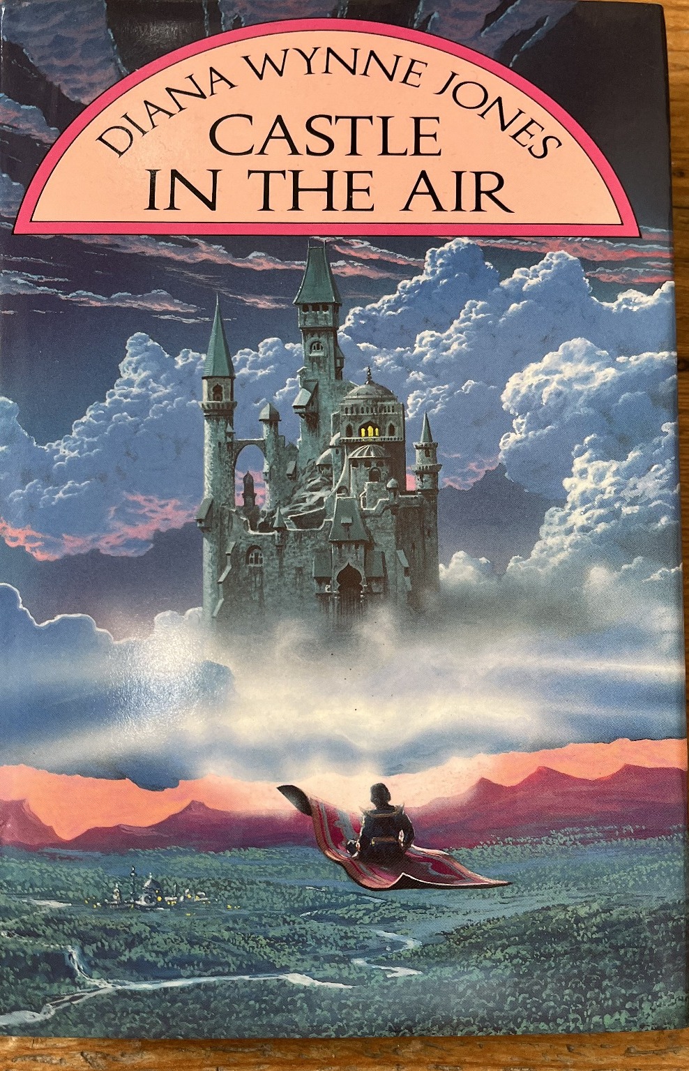 Castle in the Air first UK edition, first impression (Methuen Children's Books, 1990) dust jacket