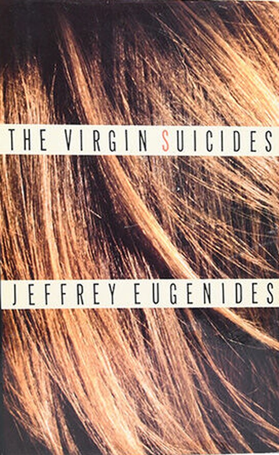 The Virgin Suicides first edition, first printing (Farrar, Straus and Giroux, 1993) dust jacket