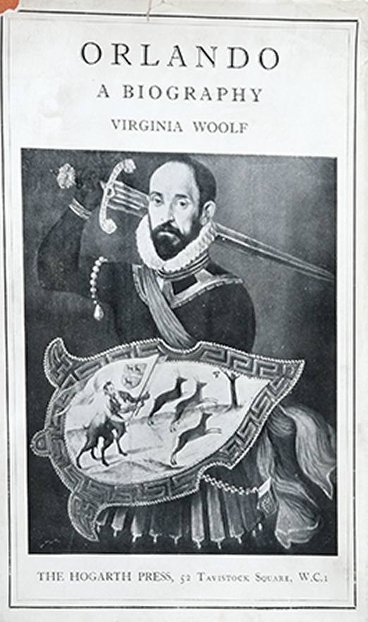 Orlando first UK edition, first impression (The Hogarth Press, 1928) dust jacket