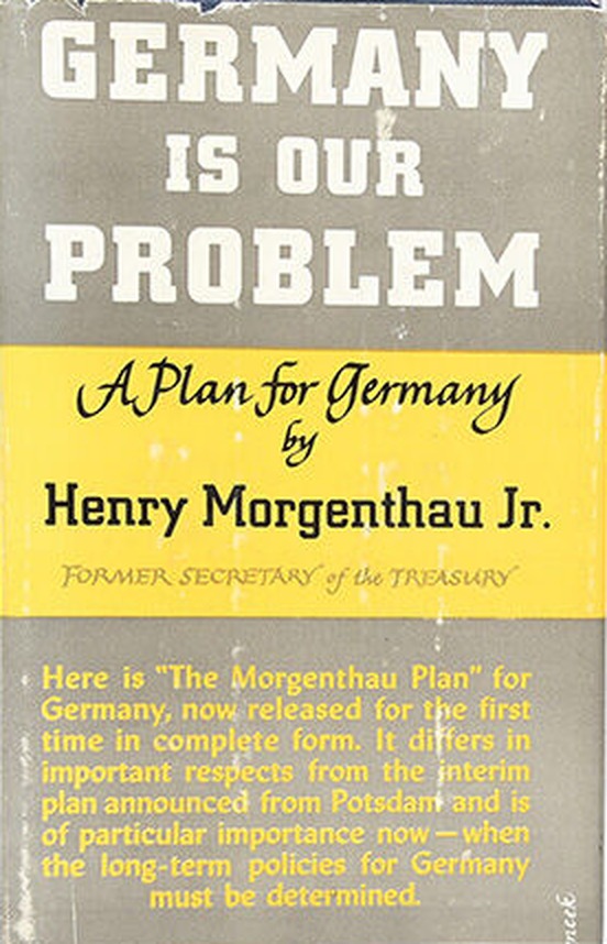 Germany Is Our Problem first edition, first printing (Harper & Brothers, 1945) dust jacket