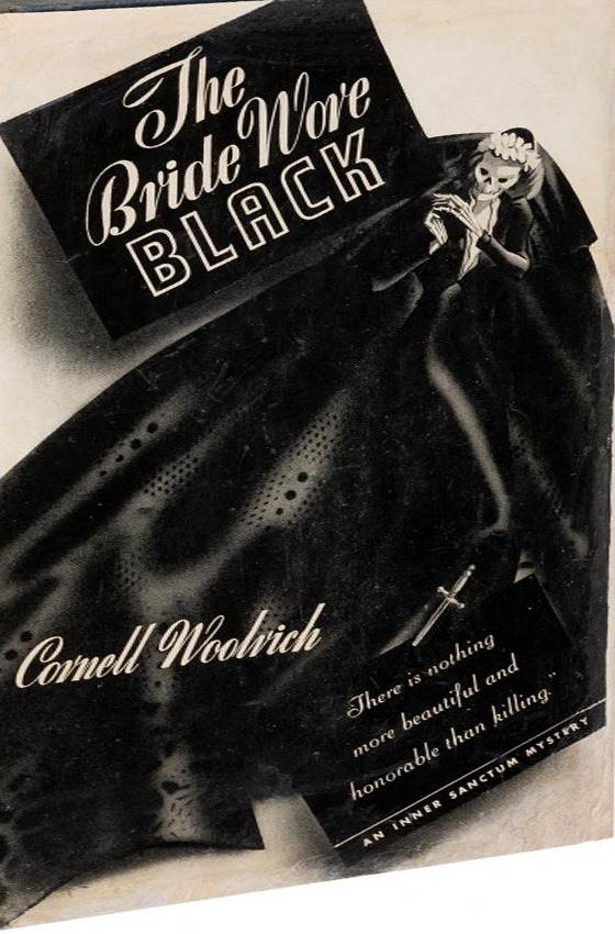 The Bride Wore Black first edition, first printing (Simon and Schuster, 1940) dust jacket