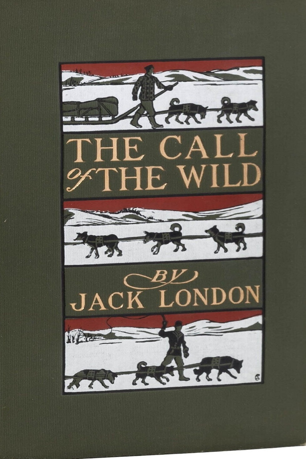 The Call of the Wild first edition, first printing (The Macmillan Company, 1903) dust jacket