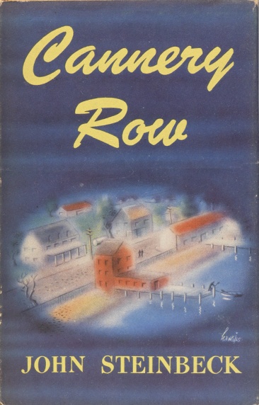 Cannery Row first edition, first printing (Viking Press, 1945) dust jacket