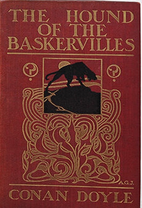 The Hound of the Baskervilles first edition, first printing (George Newnes, 1902) dust jacket
