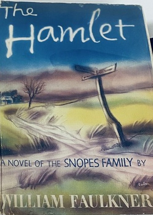 The Hamlet first edition, first printing (Random House, 1940) dust jacket
