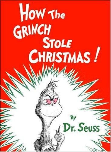 How The Grinch Stole Christmas first edition, first printing (Random House, 1957) dust jacket