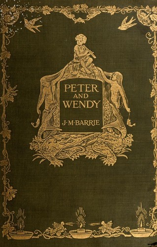 Peter and Wendy first UK edition, first impression (Hodder & Stoughton, 1911) dust jacket