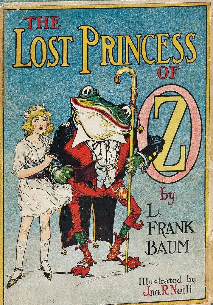 The Lost Princess of Oz first edition, Reilly & Britton issue (Reilly & Britton, 1917) dust jacket