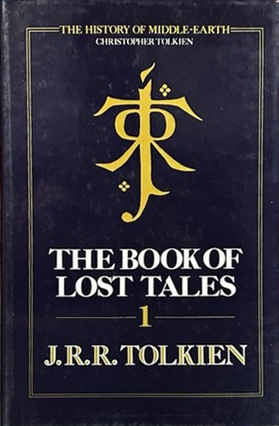 The Book of Lost Tales, Part One first UK edition, first impression (George Allen & Unwin, 1983) dust jacket