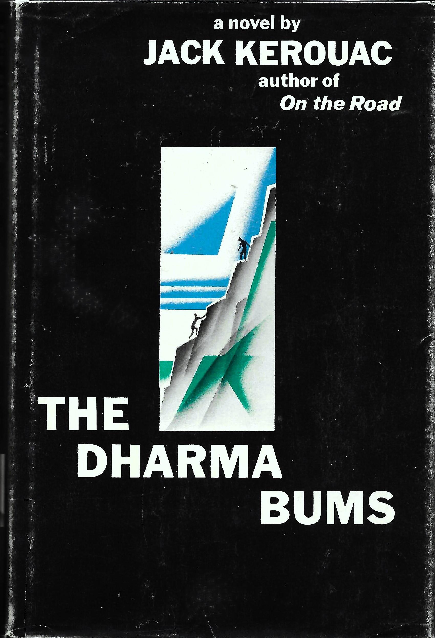 The Dharma Bums first US edition, first printing (Viking Press, 1958) dust jacket