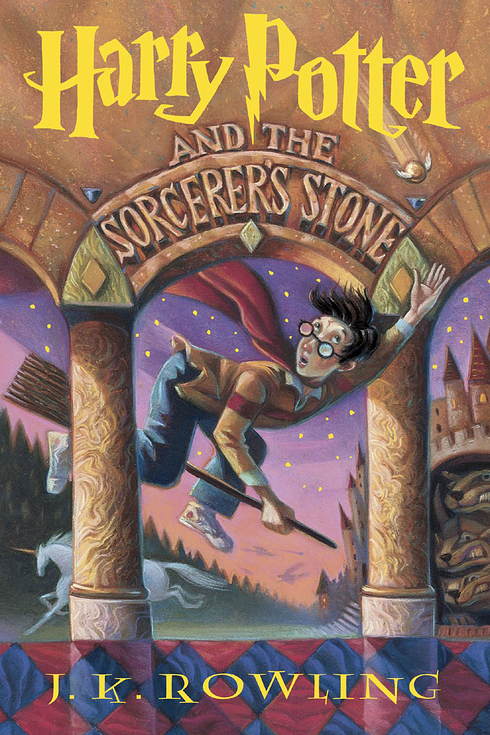 Harry Potter and the Sorcerer's Stone first American edition, first printing (Scholastic / Arthur A. Levine Books, 1998) dust jacket