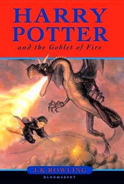 Harry Potter and the Goblet of Fire First UK edition, first impression cover