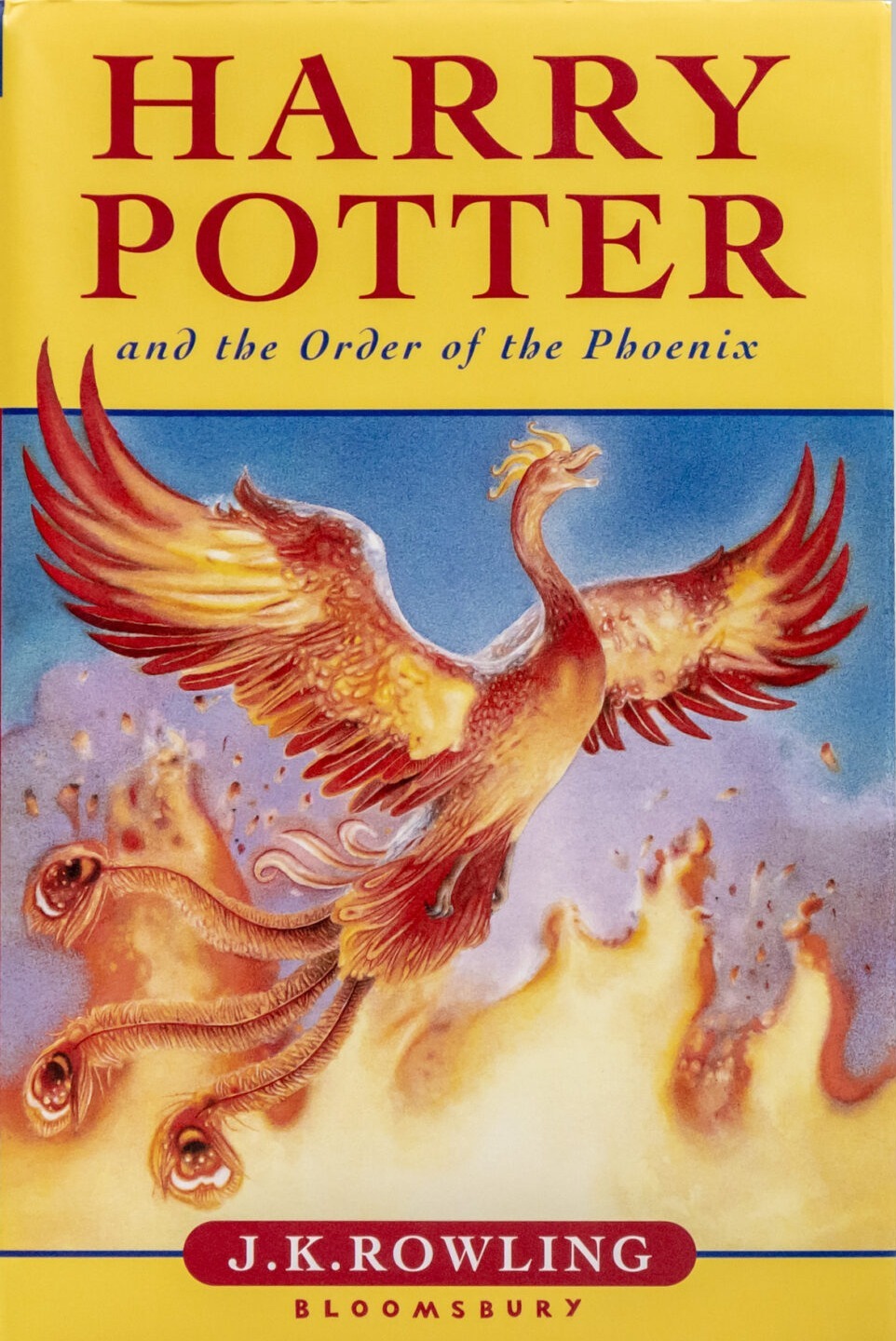 Harry Potter and the Order of the Phoenix First UK edition, first impression cover