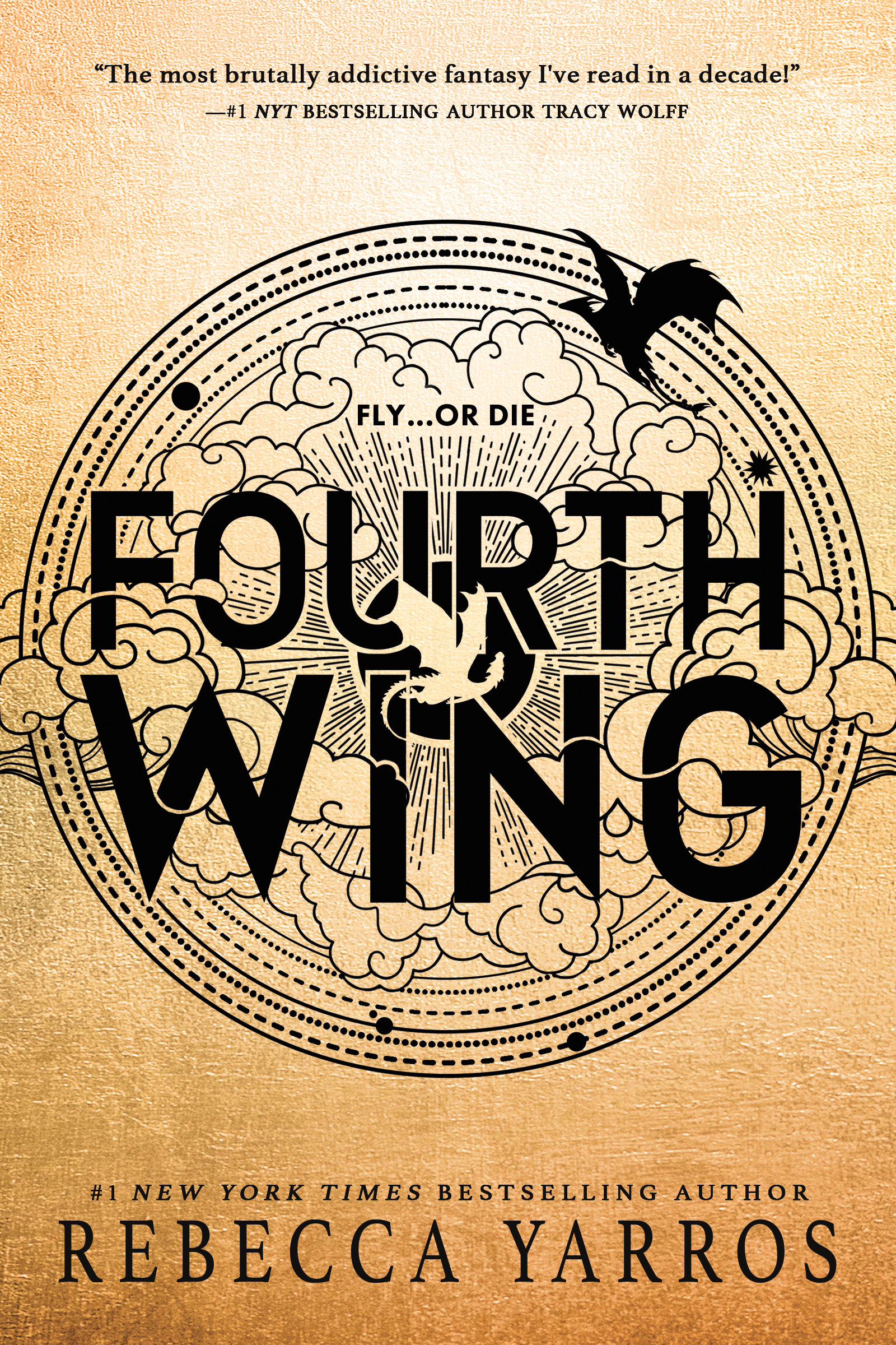 Fourth Wing First print cover