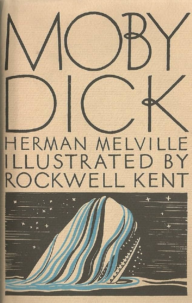 Moby Dick First print cover