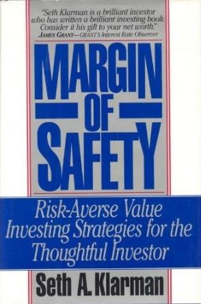 Margin of Safety first edition, first printing (HarperBusiness, 1991) dust jacket