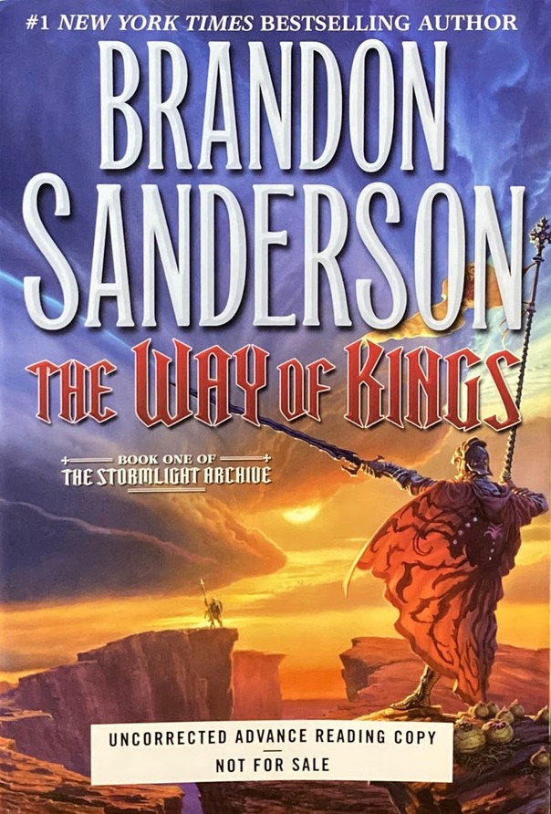 The Way of Kings ARC · Uncorrected Advance Reading Copy cover